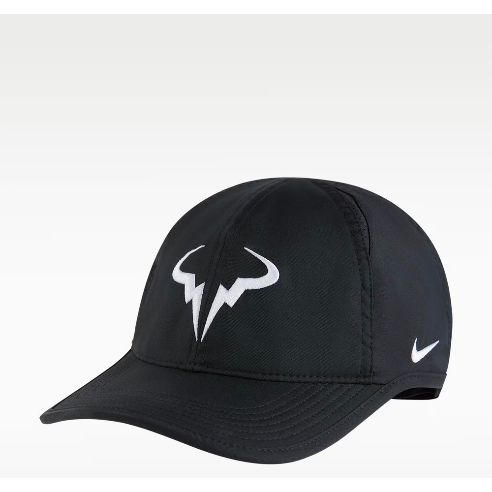 Nike Rafael Nadal Rafa Bull Logo Tennis Cap FB5600-010 L/XL Hat NEW